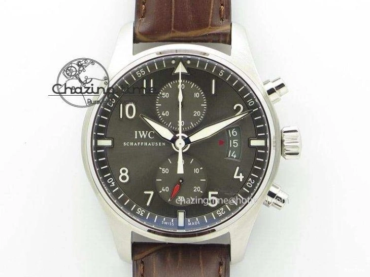 MIROTIME 0714 MoistureWicking Da Vinci IW356601 SS MKF 1:1 Best Edition Blue Dial On Black Leather Strap A 7233